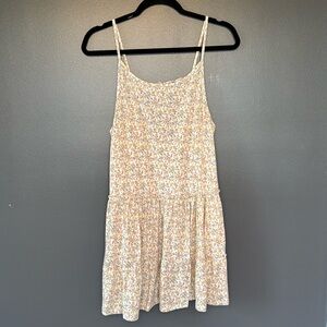 EaselFloral Spaghetti Strap Mini Dress